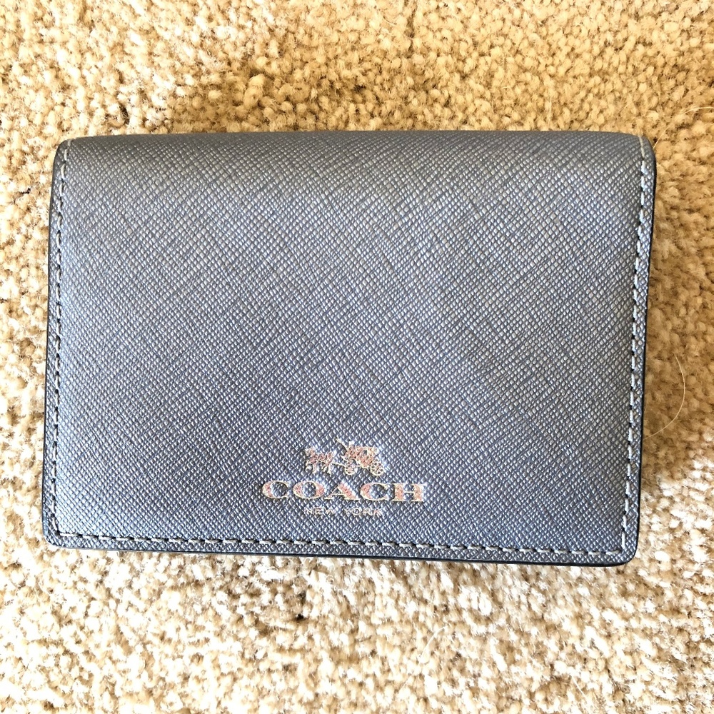 Coach wallet, pocket size
